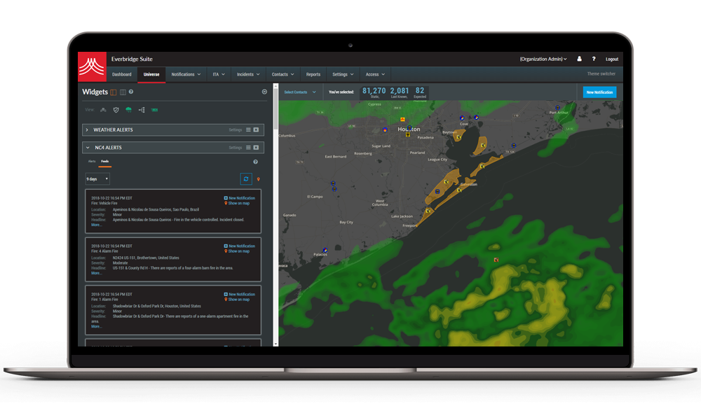 Mass Notification with Incident Communications - Everbridge